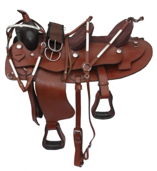 Double seat Western Saddle WS-82