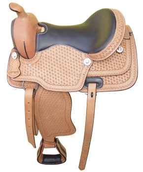 Handmade western saddle ws-36