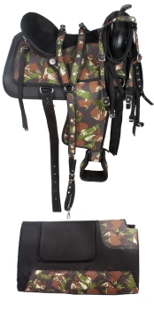 Synthetic western saddle STS-14
